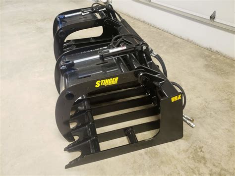 best skid steer grapple bucket|heavy duty skid steer grapple.